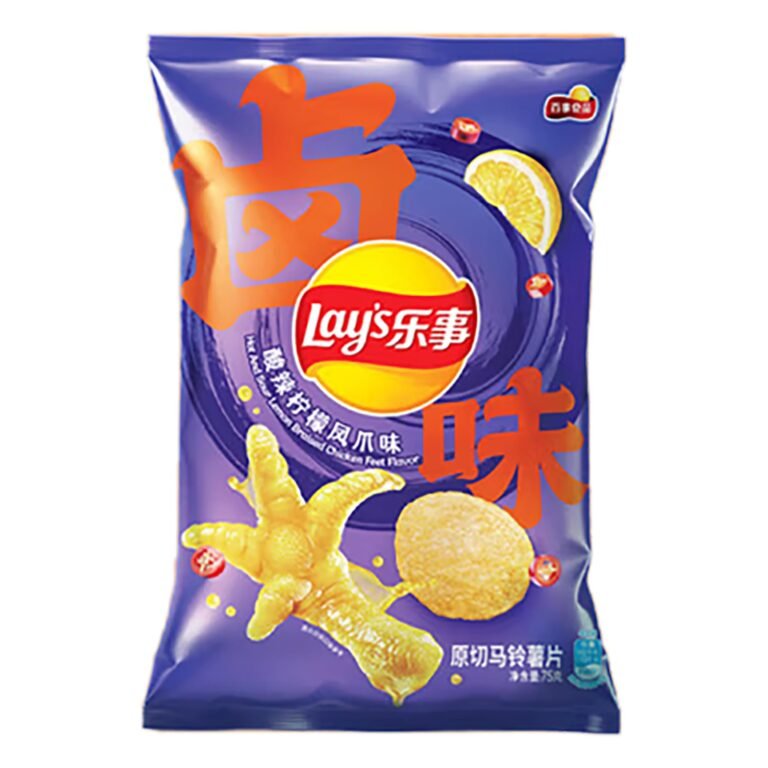 Traškučiai LAY'S (LEMON CHICEN FEET), 70g