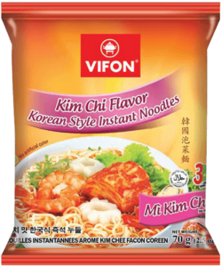 Greitai paruošiami makaronai VIFON Kimchi Seafood