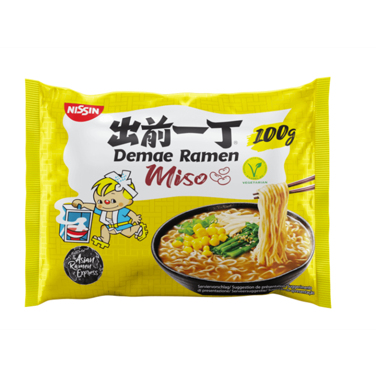 Greitai paruošiami ramen makaronai NISSIN Miso