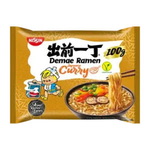 Greitai paruošiami ramen makaronai NISSIN Japanese Curry