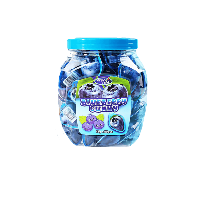 Guminukas su įdaru BLUEBERRY GUMMY 18g