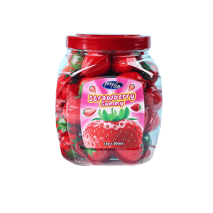 Guminukas su įdaru XXL STRAWBERRY GUMMY 18g