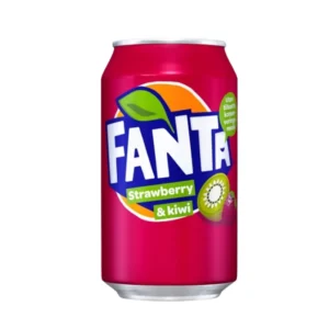 Gazuotas gaivusis gėrimas Fanta Strawberry&Kiwi 330ml