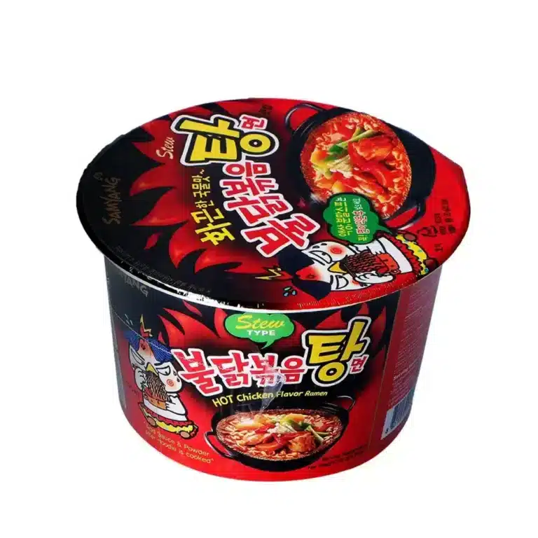 SAMYANG Buldak greitai paruošiami aštrūs makaronai vištienos troškinio sk. 120g