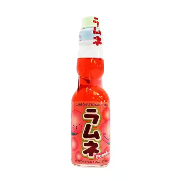 RAMUNE japoniškas limonadas Persikų sk. 200ml