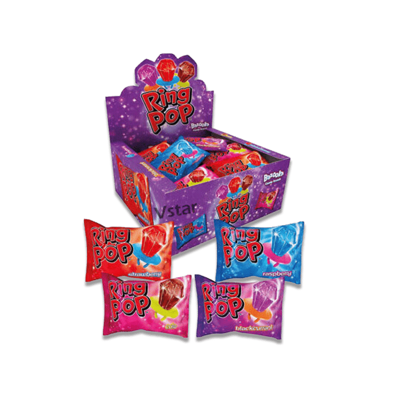 Čiulpinukas BAZOOKA Ring Pop (Įvairių sk.) 15g