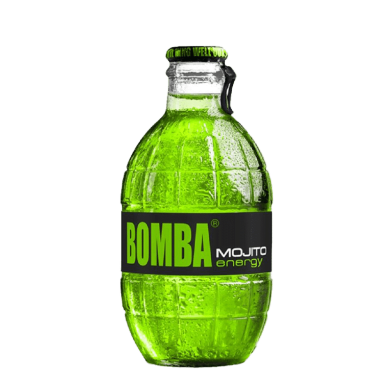 Gazuotas energinis gėrimas Bomba Mojito Energy 250ml