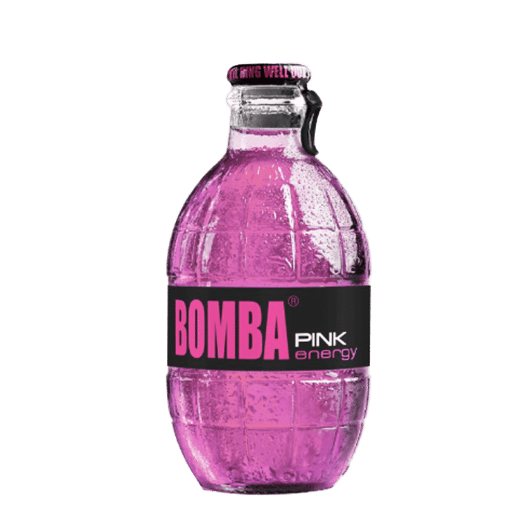 Gazuotas energinis gėrimas Bomba Pink Energy 250ml