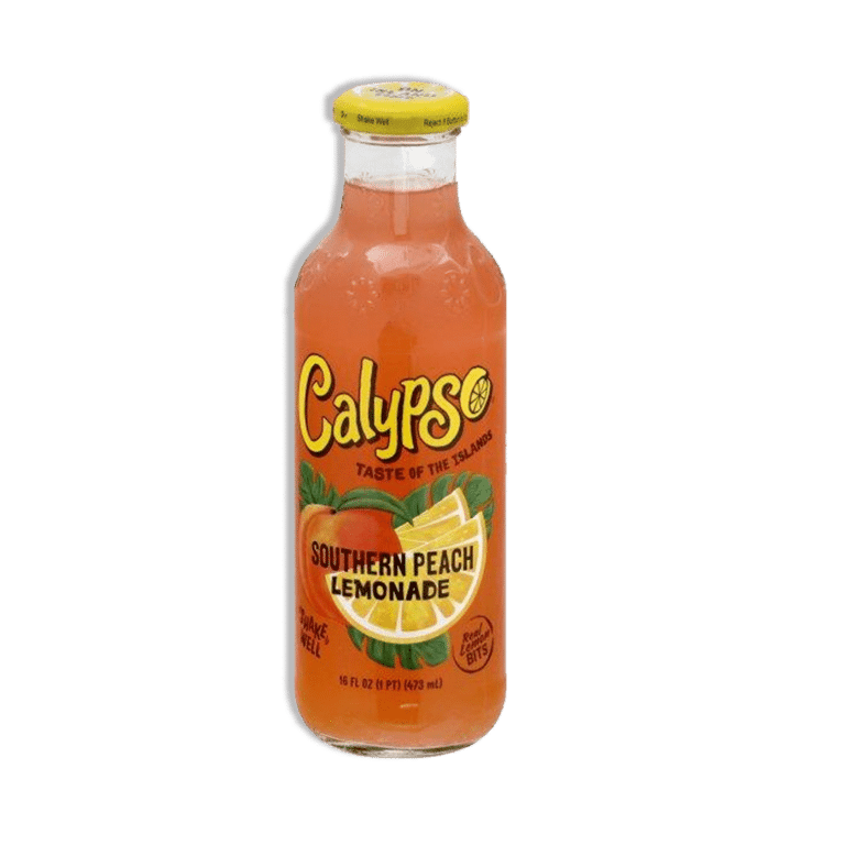 Gaivusis gėrimas CALYPSO (Persikų ir citrinų skonio) 473ml