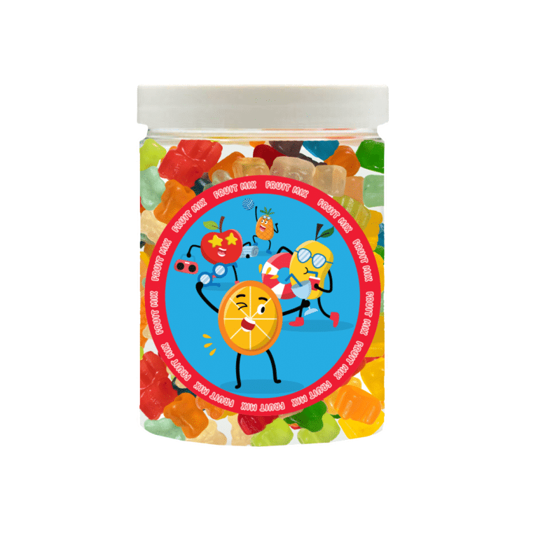 Guminukai YUMMY GUMMY (Meškiukų form., Įvairių vaisių sk.) 200g