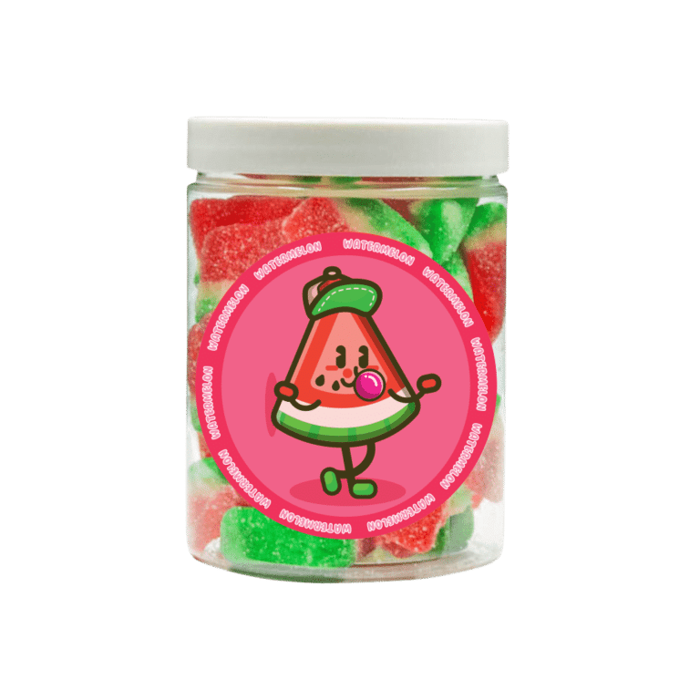 Guminukai cukruje YUMMY GUMMY (Arbūzų gab., Arbūzų sk.) 200g