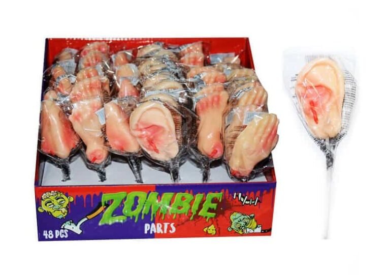 Kramtomas saldainis Organ Lollipop Zombie Parts