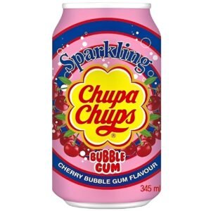 Gaivusis gėrimas CHUPA CHUPS (CHERRY BUBBLE GUM) 345ml