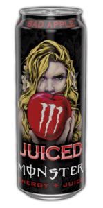 Gazuotas energinis gėrimas MONSTER Juiced Bad Apple