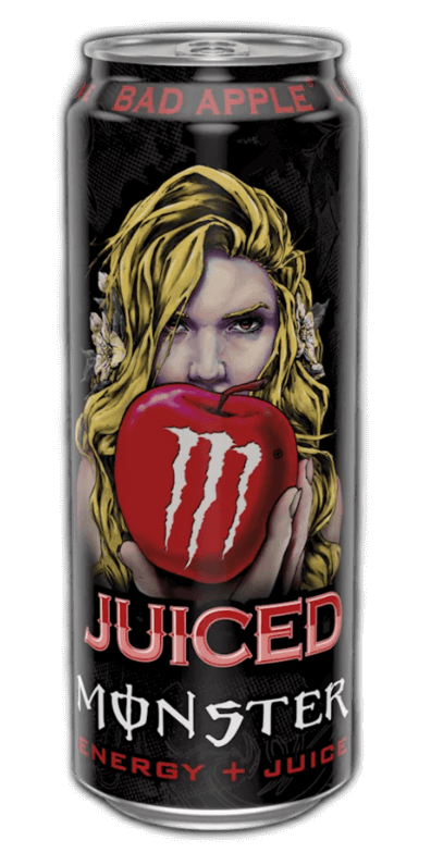 Gazuotas energinis gėrimas MONSTER Juiced Bad Apple