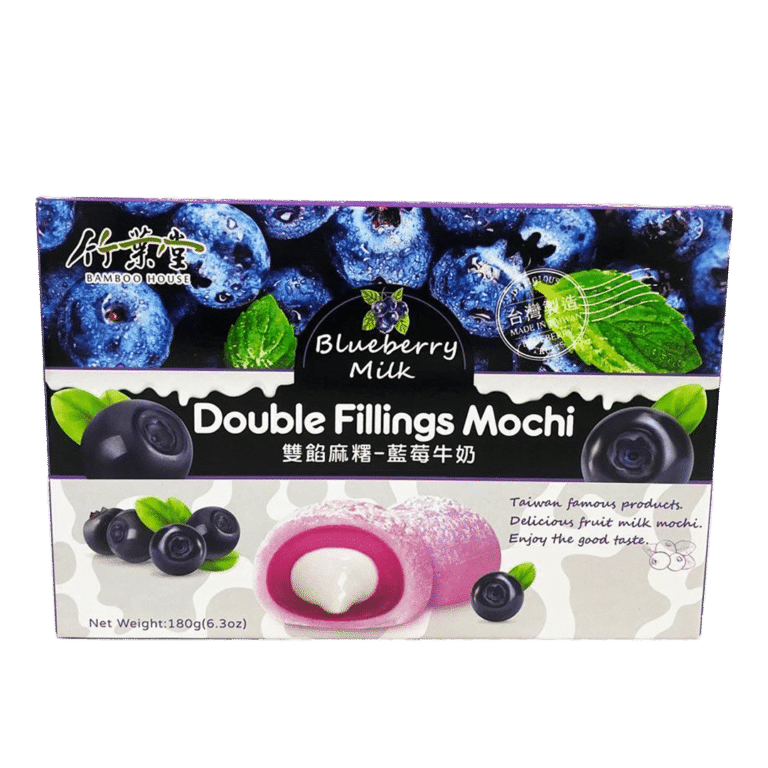 Dvigubo užpilimo pyragėliai Mochi BAMBOO HOUSE (Mėlynių sk.) 180g