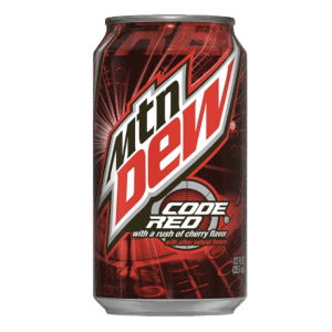 Gazuotas gaivusis gėrimas MOUNTAIN DEW Code Red 355ml