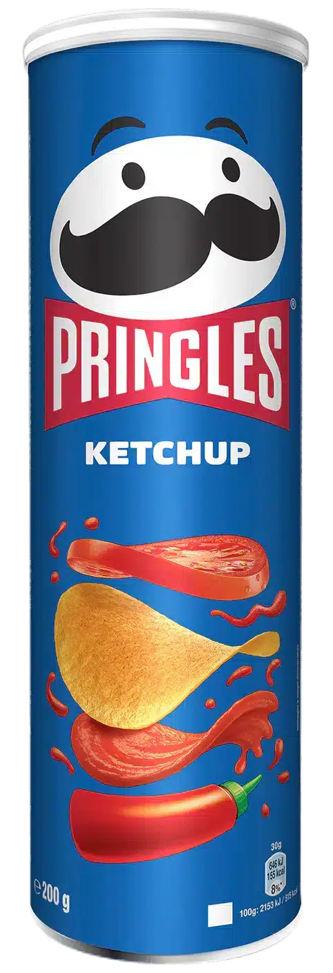 Traškučiai PRINGLES (Kečupo sk.)