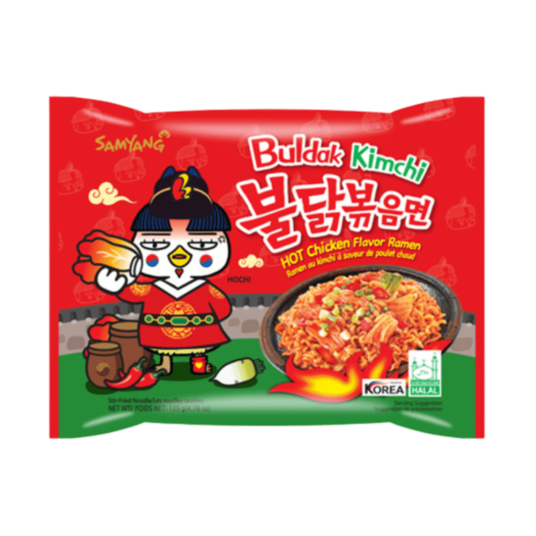 Greitai paruošiami aštrūs ramen makaronai SAMYANG (Kimchi sk.) 135g