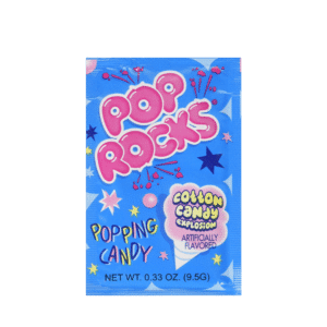 Sproginėjantys saldainiai POP ROCKS (Cukraus vatos sk) .