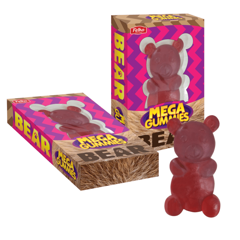 Mega guminukas FELKO Bear, 600g