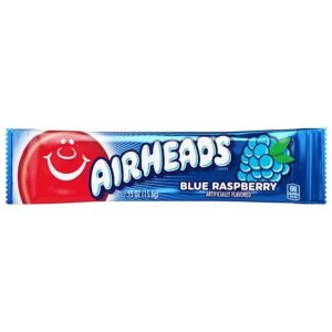 Kramtomi saldainiai AIRHEADS (BLUE RASPBERRY) 15.6g