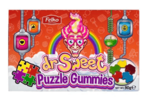 Saldūs guminukai DR. SWEET Puzzle, 90g