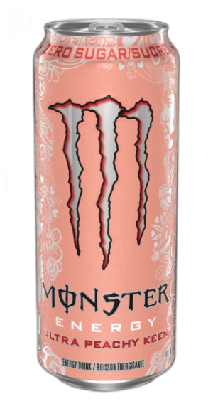 Gazuotas energinis gėrimas MONSTER Ultra Peachy Keen