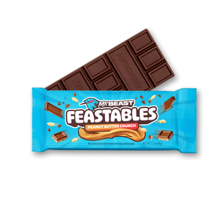 Šokoladas MR BEAST FEASTABLES Peanut Butter Crunch 60g