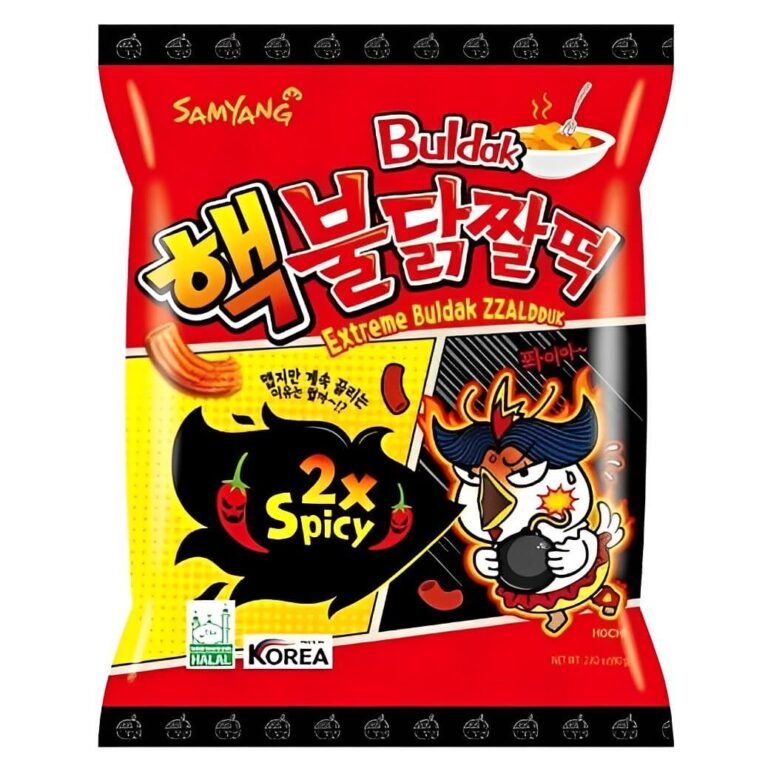 Aštrūs kukurūzų traškučiai Zzaldduk SAMYANG 2X Spicy