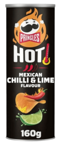 Traškučiai PRINGLES Hot Mexican Chilli & Lime