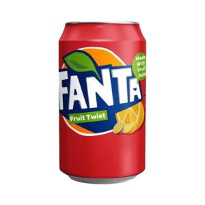 Gazuotas gaivusis gėrimas FANTA Twist