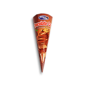 Vaflis su šokolado įdaru Chocolate Cone