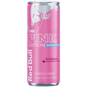 Gazuotas energinis gėrimas RED BULL Pink Spring Edition