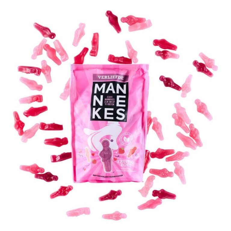 Guminukai MANNEKES Verliefde (Strawberry, Blueberry, Cherry)