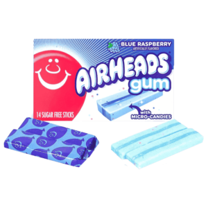 Kamtomoji guma AIRHEADS Blue Raspberry