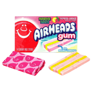 Kamtomoji guma AIRHEADS Raspberry Lemonade