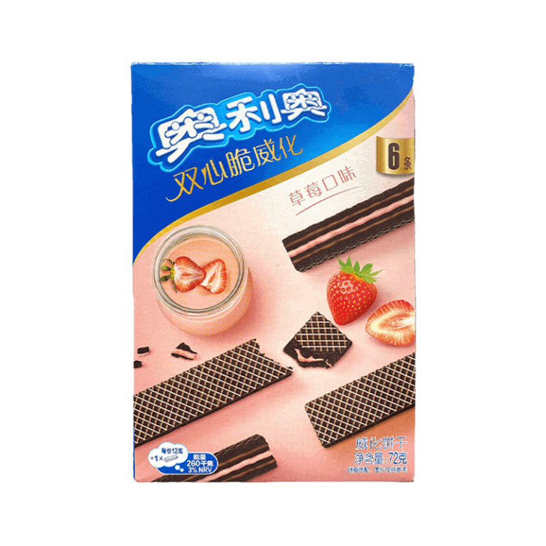 Vafliai OREO Strawberry