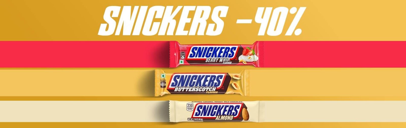 snickers banner