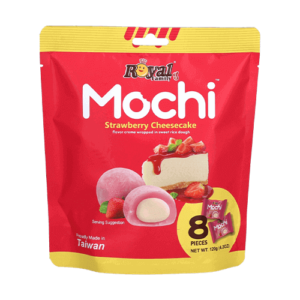 Pyragėliai Mochi ROYAL FAMILY Strawberry Cheese Cake