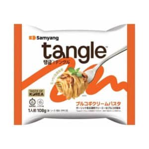 Greitai paruošiami aštrūs makaronai SAMYANG TANGLE Cream Pasta